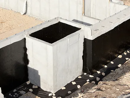 Foundation Wall Waterproofing